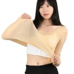 Ropa interior térmica para mujer, camisa de fondo, Otoño Invierno, Top de piel térmica fina, jersey, camiseta elástica de manga larga, L-XL - Imagen 4