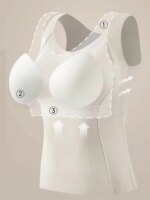 2 PIEZAS/SET Ropa Interior Térmica para Mujer, Chaleco de Invierno, Camiseta Térmica Cálida, No es necesario usar Camiseta Interior, Ropa Íntima Nueva - Imagen 6