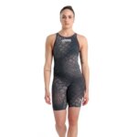 2026 traje de baño para mujer triatlón entrenamiento competitivo hasta la rodilla secado rápido traje de baño de una pieza piscina surf traje de baño - Imagen 2