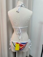 Conjunto de Bikini con Pañuelo para Mujer, Diseño de Lujo 2026, Marca Italiana de Diseñador, Diadema para Dama, Trajes de Baño de Alta Calidad - Imagen 5