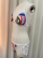Conjunto de Bikini con Pañuelo para Mujer, Diseño de Lujo 2026, Marca Italiana de Diseñador, Diadema para Dama, Trajes de Baño de Alta Calidad - Imagen 4