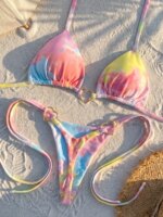 Tanga para mujer de poliéster