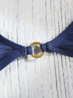 Traje de baño de dos piezas Miyouj Push Up, bikinis lisos 2026, traje de baño sexy de corte triangular, trajes de baño de tiro bajo, traje de baño de corte alto - Imagen 5