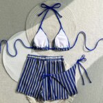 2026 Bikinis sexis para mujer, trajes de baño de tres piezas para mujer, ropa de baño para playa, trajes de baño, conjunto de Bikini brasileño, bañista para piscina - Imagen 2