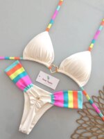 Tanga para mujer de elastano