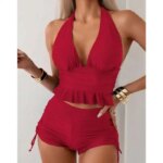 Trajes de baño sexis de verano 2026, conjunto de Tankini, traje de baño femenino de dos piezas, ropa de baño para playa, trajes de baño para piscina, traje de baño para mujer - Imagen 2