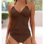 Nuevos trajes de baño separados sexis, conjunto de Tankini, traje de baño femenino, ropa deportiva para playa, trajes de baño de dos piezas, traje de baño para piscina para mujer 2026 - Imagen 6