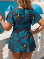 Traje de Baño Tankini 2026 para Mujer, Talla Grande, Trajes de Baño de Una Pieza, Shorts de Baño para Mujer, Conjunto - Imagen 3