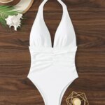 Body para mujer con escote en V