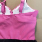 8 colores lindo traje de baño para mujer Control de barriga Sexy de una pieza delgado y cómodo acanalado y traje de baño cruzado ropa de playa elástica 2025 nuevo - Imagen 5