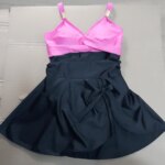 8 colores lindo traje de baño para mujer Control de barriga Sexy de una pieza delgado y cómodo acanalado y traje de baño cruzado ropa de playa elástica 2025 nuevo - Imagen 2