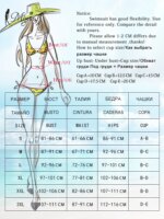 Miyouj 2026 conjunto de Bikini traje de baño brillante trajes de baño de Color sólido ropa de playa para mujer trajes Bikini brasileño triángulo traje de dos piezas - Imagen 6