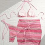 Bikinis Sexys 2026, Trajes de Baño Femeninos de Tres Piezas, Ropa de Baño para Playa, Trajes de Baño Brasileños, Conjunto de Bikini para Piscina - Imagen 2