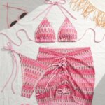 Bikinis Sexys 2026, Trajes de Baño Femeninos de Tres Piezas, Ropa de Baño para Playa, Trajes de Baño Brasileños, Conjunto de Bikini para Piscina