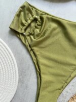 Bikini Bandeau Push Up para Mujer, Traje de Baño Sexy 2026, Conjunto de Bikini Brasileño con Tanga, Trajes de Baño Sólidos para Playa - Imagen 4