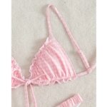 Bikinis sexis de verano 2026, traje de baño para mujer, traje de baño femenino para nadar, trajes de baño, conjunto de Bikini brasileño, ropa de playa, bañista para piscina - Imagen 3