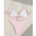 Bikinis sexis de verano 2026, traje de baño para mujer, traje de baño femenino para nadar, trajes de baño, conjunto de Bikini brasileño, ropa de playa, bañista para piscina - Imagen 4