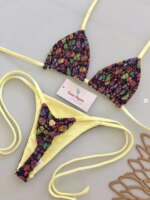 Micro Bikinis 2026 Trajes de Baño para Mujer, Bikini Brasileño Sexy con Tiras, Conjunto de Bikini Halter, Traje de Baño Estampado, Ropa de Playa de Verano - Imagen 3