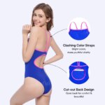 Bañador menstrual niñas, Traje de baño de una pieza para estudiantes, trajes de baño menstruales para adolescentes, traje de baño para menstruación para piscina, traje de baño impermeable para mujeres - Imagen 4