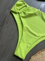 Bikini Bandeau Push Up para Mujer, Trajes de Baño 2026, Traje de Baño Sexy de Cintura Alta, Conjunto de Bikini Brasileño, Trajes de Baño Sólidos para Playa - Imagen 6