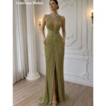 Vestidos de Noche Contessa Personalizados con Cuello en V, Sin Mangas, Pliegues Multicapa, Estilo Sirena, Cintura Ajustada, para Eventos Formales 2026