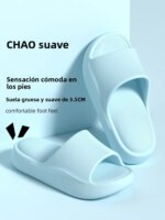 Pantuflas EVA para el Hogar, Unisex, Antideslizantes, Suela Suave, para Baño y Ducha, Cómodas Pantuflas de Interior para Homb... - Imagen 2