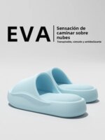 Pantuflas EVA para el Hogar, Unisex, Antideslizantes, Suela Suave, para Baño y Ducha, Cómodas Pantuflas de Interior para Homb... - Imagen 5