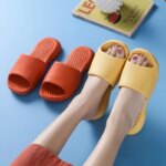Pantuflas de Verano Eva para Uso Doméstico, Antideslizantes, al por Mayor, para Baño Interior, con Suela Gruesa, Sandalias para Hombre y Mujer, Sensación de Frescura - Imagen 2