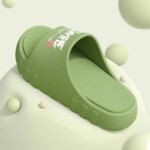 Zapatillas de baño antideslizantes para hombre y mujer, chanclas frescas para usar en exteriores, novedad de verano, ZYT2414 - Imagen 2