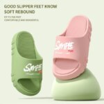 Zapatillas de baño antideslizantes para hombre y mujer, chanclas frescas para usar en exteriores, novedad de verano, ZYT2414 - Imagen 4