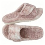 Zapatillas de casa para mujer Kidmi, cómodas zapatillas con estampado Tie-dye para mujer, ligeras, antideslizantes, para interior y dormitorio
