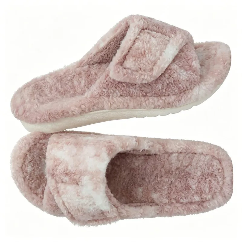 64112-35azck.jpg Zapatillas de casa para mujer Kidmi, cómodas zapatillas con estampado Tie-dye para mujer, ligeras, antideslizantes, para interior y dormitorio - Imagen 1