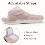 Zapatillas de casa para mujer Kidmi, cómodas zapatillas con estampado Tie-dye para mujer, ligeras, antideslizantes, para interior y dormitorio - Imagen 4