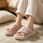 Zapatillas de casa para mujer Kidmi, cómodas zapatillas con estampado Tie-dye para mujer, ligeras, antideslizantes, para interior y dormitorio - Imagen 6