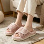 Zapatillas de casa para mujer Kidmi, cómodas zapatillas con estampado Tie-dye para mujer, ligeras, antideslizantes, para interior y dormitorio - Imagen 5