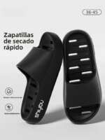 Zapatillas de baño antideslizantes EVA para el hogar, zapatos de interior de secado rápido, nuevo estilo de verano para hombr...