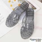 Pantuflas de Cristal para Interiores, Antideslizantes, Inodoras, para Mujer y Hombre, de Verano, con Suela Gruesa, Cómodas pa... - Imagen 2