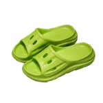 Sandalias EVA con Plataforma de 5CM, Antideslizantes, Transpirables, con Orificios, Suaves, Ligeras, para Interiores y Ducha - Imagen 4