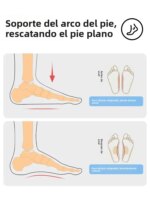 Pantuflas Youdiao para Hombre y Mujer, Específicas para Pies Planos, con Soporte de Arco, Antideslizantes, para Uso en Interi... - Imagen 4