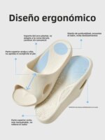 Pantuflas Youdiao para Hombre y Mujer, Específicas para Pies Planos, con Soporte de Arco, Antideslizantes, para Uso en Interi... - Imagen 3