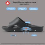 Pantuflas Youdiao para Hombre y Mujer, Específicas para Pies Planos, con Soporte de Arco, Antideslizantes, para Uso en Interi...