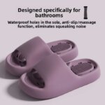 Pantuflas de baño para mujer, sandalias de ducha de secado rápido para hombre, chanclas transpirables para parejas, sandalias de playa de verano, sandalias de natación - Imagen 4