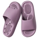Pantuflas de baño para mujer, sandalias de ducha de secado rápido para hombre, chanclas transpirables para parejas, sandalias de playa de verano, sandalias de natación