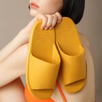 Pantuflas de Verano para Hombre y Mujer, Simples, de Color Sólido, de EVA, para Baño, Ducha, Estilo Casual y Moderno para Ext... - Imagen 2