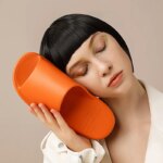 Pantuflas de Verano para Hombre y Mujer, Simples, de Color Sólido, de EVA, para Baño, Ducha, Estilo Casual y Moderno para Ext... - Imagen 3