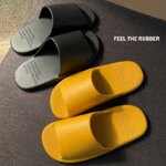 Pantuflas de Verano para Hombre y Mujer, Simples, de Color Sólido, de EVA, para Baño, Ducha, Estilo Casual y Moderno para Ext...