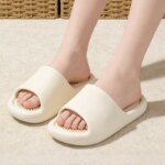 Pantuflas de Masaje Cómodas con Suela Gruesa para Mujer 2026, Antideslizantes para el Hogar y Baño, Tallas Grandes, Chanclas de EVA con Suela Suave - Imagen 5