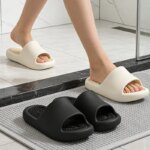 Pantuflas de Masaje Cómodas con Suela Gruesa para Mujer 2026, Antideslizantes para el Hogar y Baño, Tallas Grandes, Chanclas de EVA con Suela Suave - Imagen 2