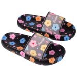 Sandalias de EVA con Estampado Floral para Mujer, Antideslizantes, Suaves, Ligeras, para Verano, Playa, Baño, Interiores, Exteriores, Casuales, para el Hogar