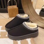 Botas de nieve para mujer, zapatos cortos de Cachemira cálidos de suela gruesa sin tacones, medias zapatillas de lana, zapatos de algodón para mujer 2026 - Imagen 3